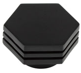 Nile Cupboard Knobs 40mm  Black - Hoxton Range